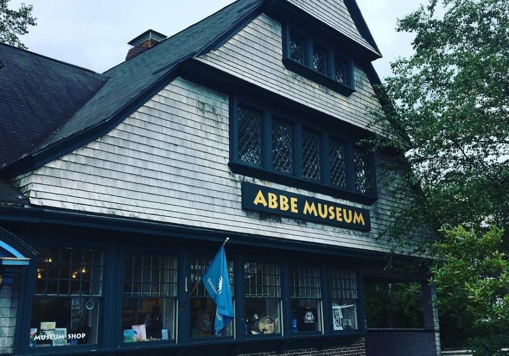 exterior of abbe museum 