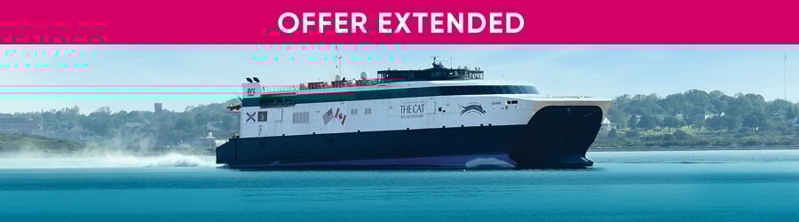 The CAT Ferry Sailing to Yarmouth