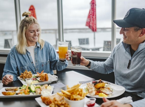 Dining at the Fundy Restaurant in Digby