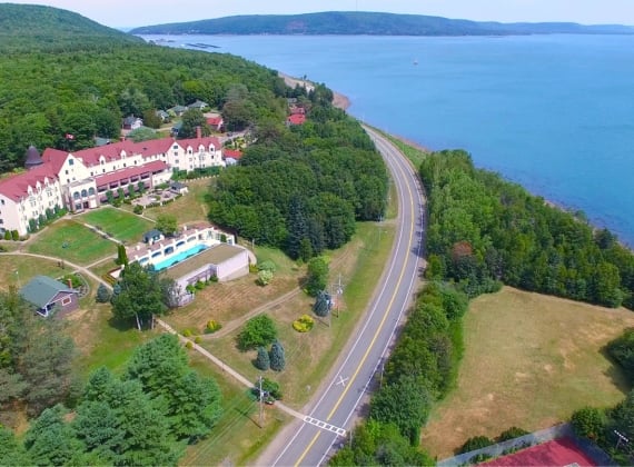 An Ariel view of Digby Pines Golf Resort and Spa 