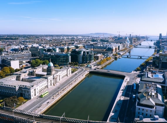 The Custom House in Dublin