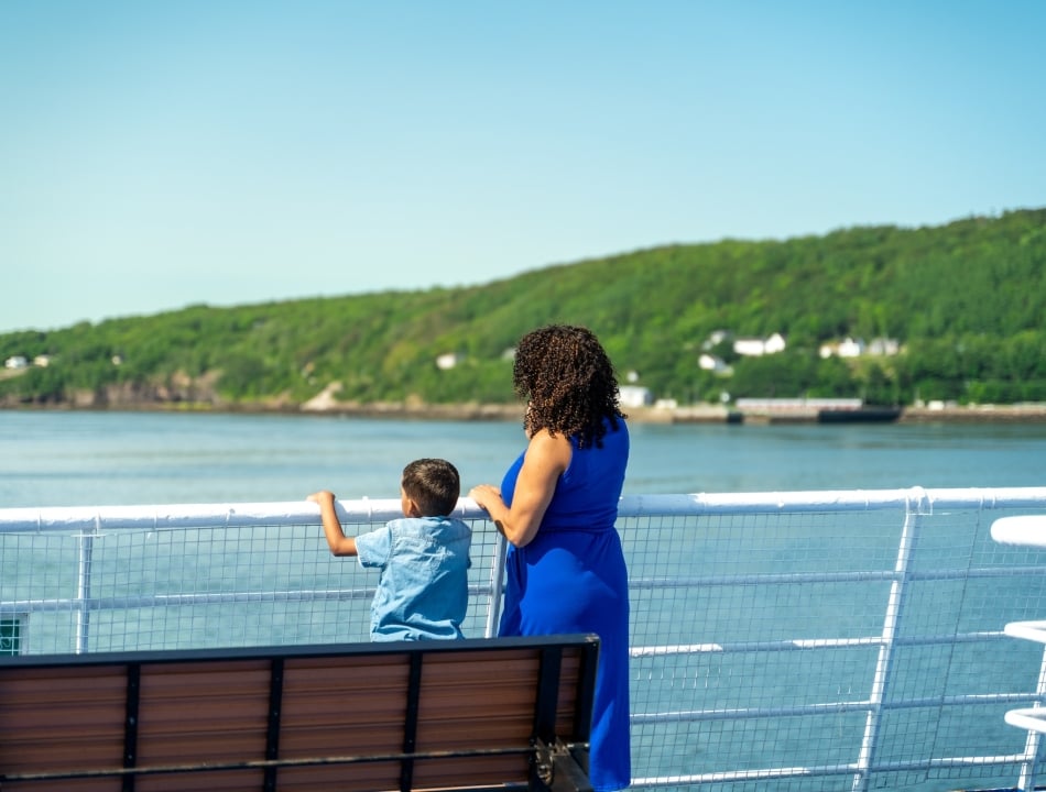On board MV Fundy Rose