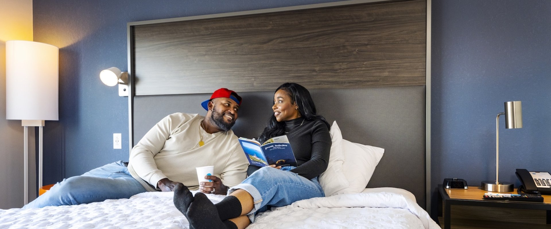 Couple in a Hotel Room 