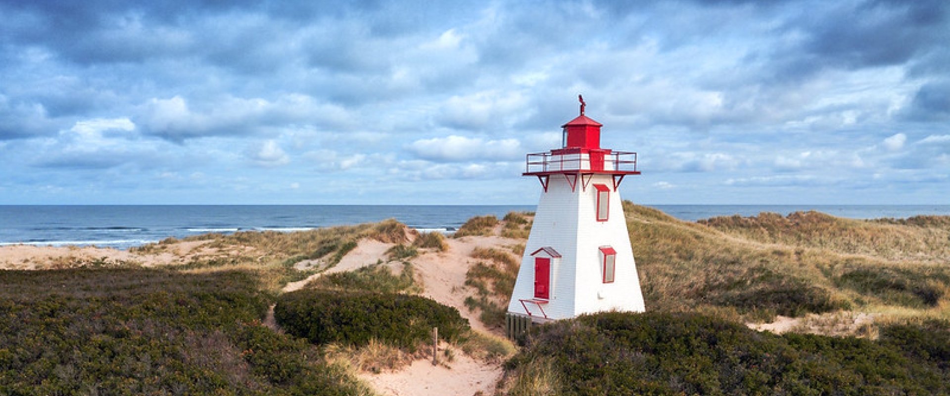 St. Peters Lighthouse during the Fall season